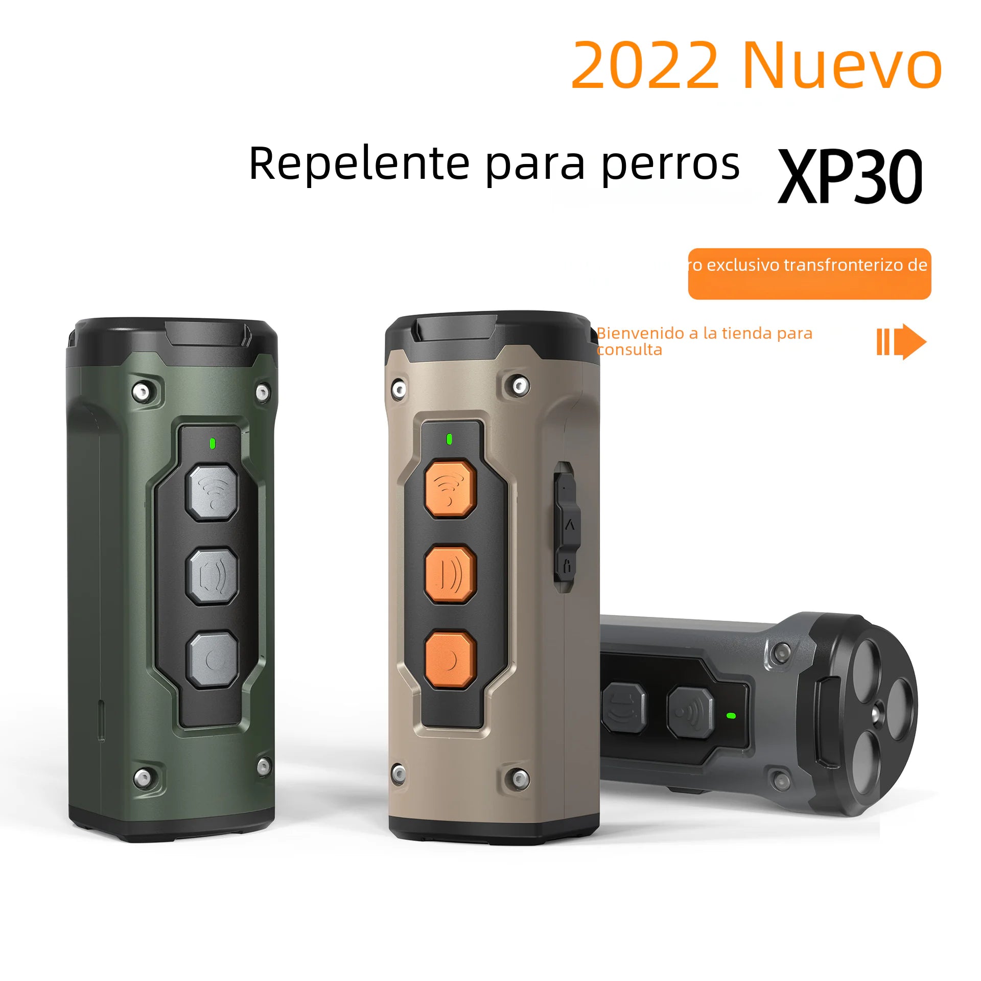 2026 Ultrasonic Dog Trainer with Flashlight Feature